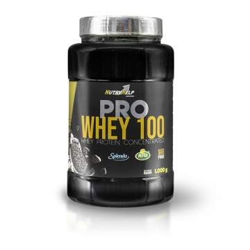 WHEY PRO 100 Concentrado de proteínas 1KG / Varios Sabores